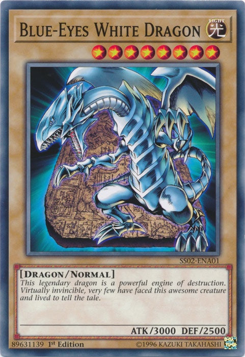 Blue-Eyes White Dragon - SS02-ENA01 - Common - 1st Edition available at 401 Games Canada