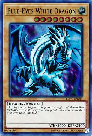 Blue-Eyes White Dragon (Version 1) - LCKC-EN001 - Ultra Rare - Unlimited available at 401 Games Canada