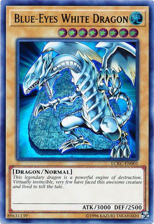 Blue-Eyes White Dragon (Version 4) - LCKC-EN001 - Ultra Rare - Unlimited available at 401 Games Canada