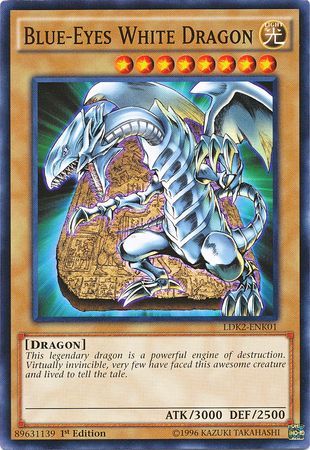 Blue-Eyes White Dragon (Version 4) - LDK2-ENK01 - Common - 1st Edition available at 401 Games Canada