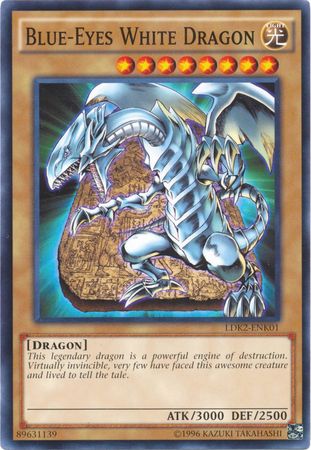 Blue-Eyes White Dragon (Version 4) - LDK2-ENK01 - Common - Unlimited available at 401 Games Canada