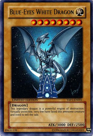Blue-Eyes White Dragon - YAP1-EN001 - Ultra Rare - Limited Edition available at 401 Games Canada