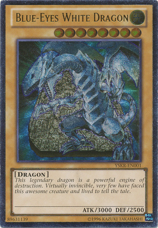 Blue-Eyes White Dragon - YSKR-EN001 - Ultimate Rare - Unlimited available at 401 Games Canada
