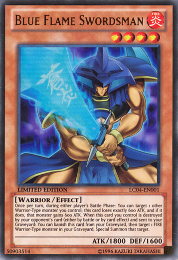 Blue Flame Swordsman - LC04-EN001 - Ultra Rare - Limited Edition available at 401 Games Canada