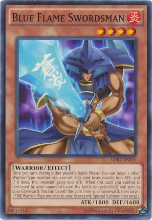 Blue Flame Swordsman - LDK2-ENJ14 - Common - Unlimited available at 401 Games Canada