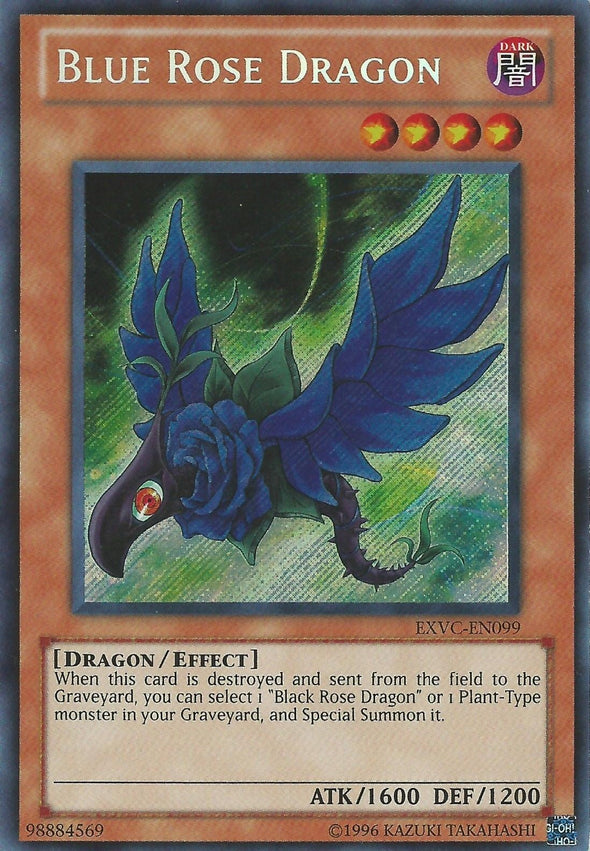 Blue Rose Dragon - EXVC-EN099 - Secret Rare - Unlimited available at 401 Games Canada