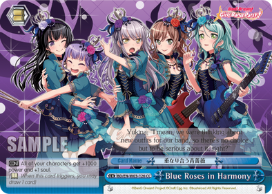 Blue Roses in Harmony - BD/EN-W03-126 - Climax Common available at 401 Games Canada