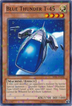 Blue Thunder T-45 - BP01-EN198 - Starfoil Rare - Unlimited available at 401 Games Canada