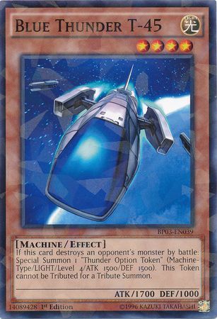 Blue Thunder T-45 - BP03-EN039 - Rare - 1st Edition available at 401 Games Canada