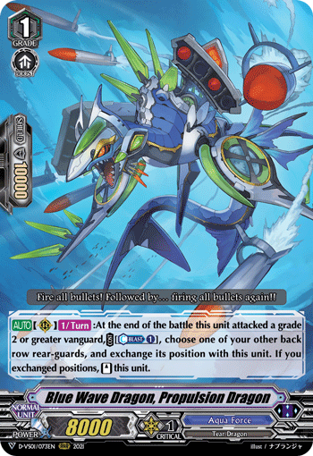 Blue Wave Dragon, Propulsion Dragon - D-VS01/073 - Triple Rare available at 401 Games Canada