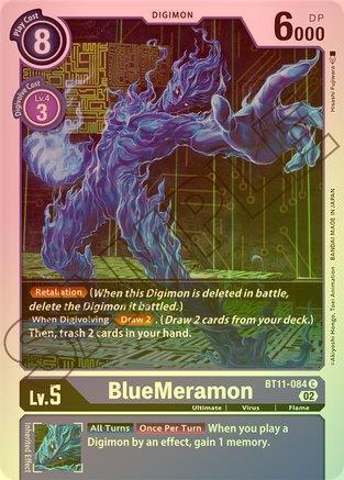 BlueMeramon (Foil) - BT11-084 - Common available at 401 Games Canada