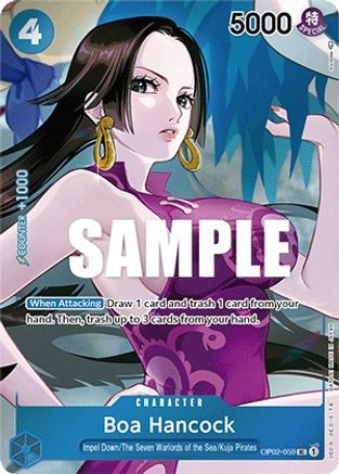 Boa Hancock (Box Topper) - OP02-059 - Uncommon available at 401 Games Canada