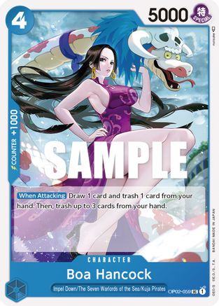 Boa Hancock - OP02-059 - Uncommon available at 401 Games Canada