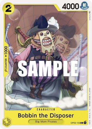 Bobbin the Disposer - OP03-103 - Common available at 401 Games Canada