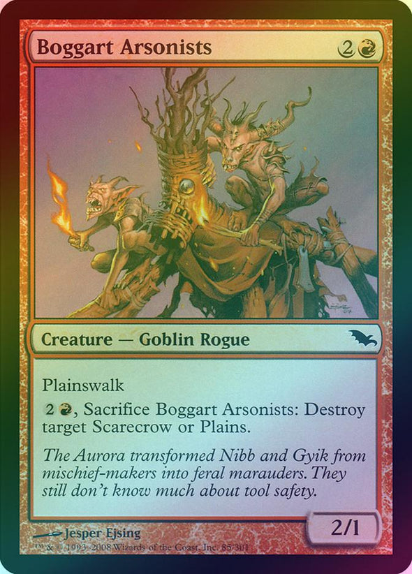Boggart Arsonists (Foil) (SHM) available at 401 Games Canada