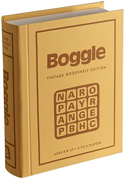 Boggle - Vintage Bookshelf Edition available at 401 Games Canada