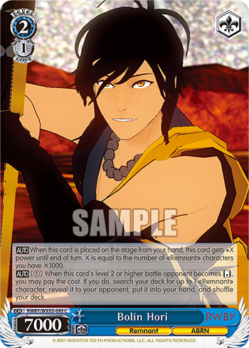 Bolin Hori - RWBY/WX03-E095 - Common available at 401 Games Canada