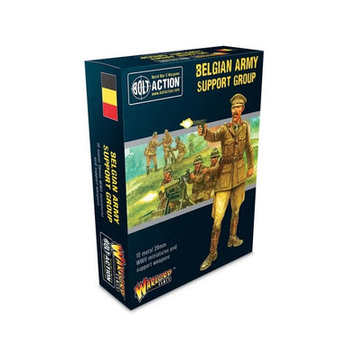 Bolt Action - Belgium - Belgian Army Support Group available at 401 Games Canada