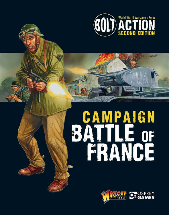 Bolt Action - Campaign - Battle of France (Softcover) available at 401 Games Canada