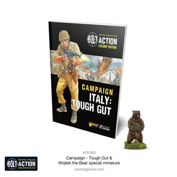 Bolt Action - Campaign - Tough Gut (Softcover) (+ Bonus Mini) available at 401 Games Canada