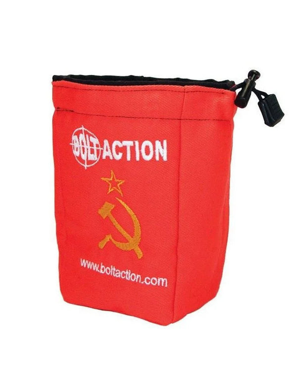 Bolt Action - Dice Bag: Soviet Hammer & Sickle available at 401 Games Canada