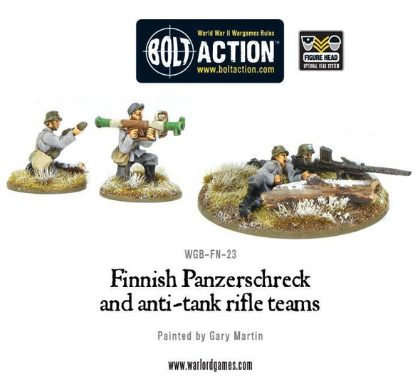 Bolt Action - Finland - Finnish Panzerschreck & Anti-Tank Rifle Teams available at 401 Games Canada