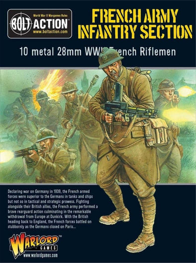 Bolt Action - France - French Army Infantry Section available at 401 Games Canada