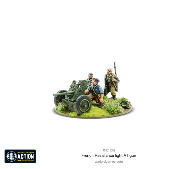 Bolt Action - France - French Resistance Light Anti-Tank Gun available at 401 Games Canada