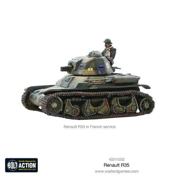 Bolt Action - France - Renault R35 Tank available at 401 Games Canada