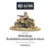 Bolt Action - Germany - Afrika Korps Kradschutzen Motorcycle & Sidecar available at 401 Games Canada