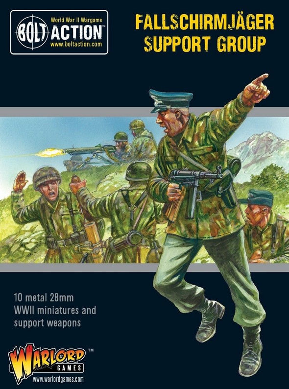 Bolt Action - Germany - Fallschirmjager Support Group available at 401 Games Canada