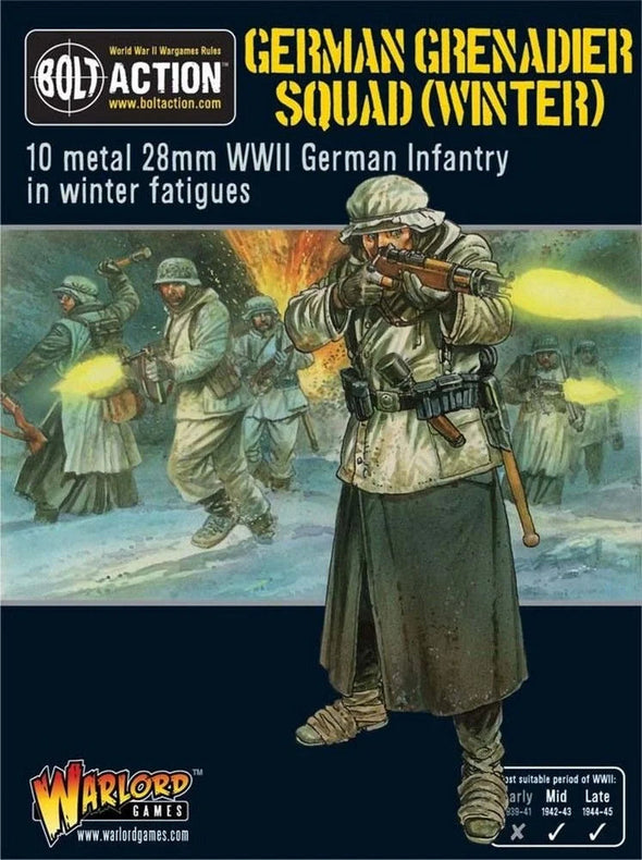 Bolt Action - Germany - German Grenadier Squad (Winter) available at 401 Games Canada