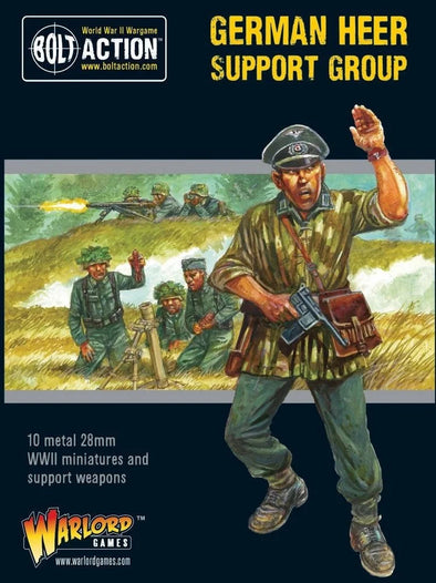 Bolt Action - Germany - German Heer Support Group available at 401 Games Canada