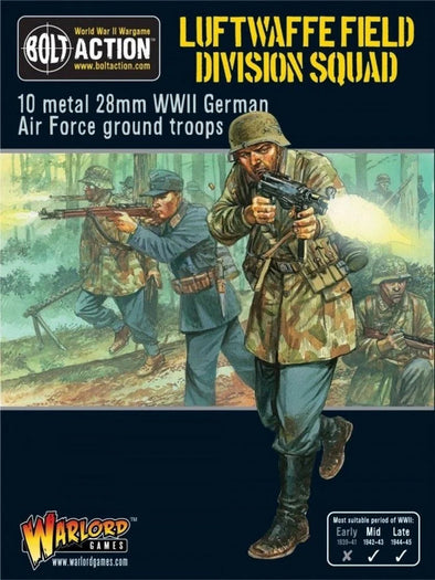 Bolt Action - Germany - Luftwaffe Field Division Squad available at 401 Games Canada