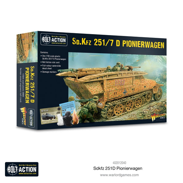 Bolt Action - Germany - Sd.Kfz 251/7 Ausf D Pionierwagen available at 401 Games Canada