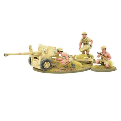 Bolt Action - Great Britain - British 8th Army 6 Pounder Anti-Tank Gun available at 401 Games Canada