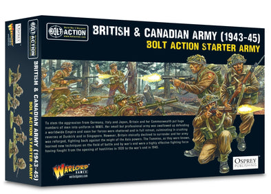 Bolt Action - Great Britain - British & Canadian Army (1943-45) Starter Army available at 401 Games Canada