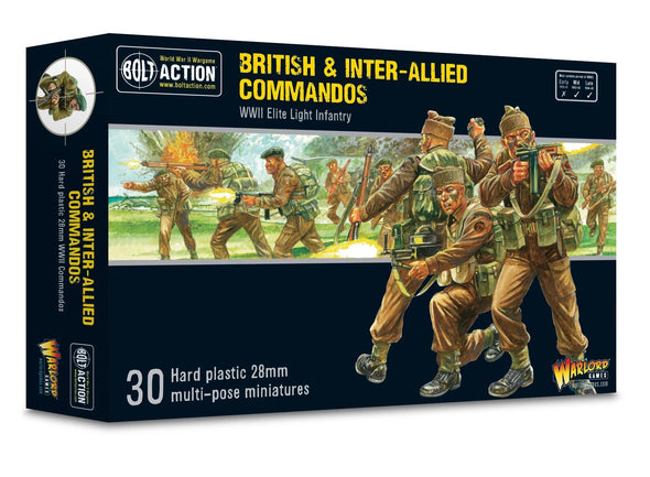 Bolt Action - Great Britain - British & Inter-Allied Commandos: WWII Elite Light Infantry available at 401 Games Canada