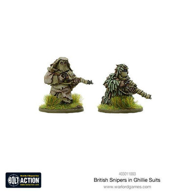 Bolt Action - Great Britain - British Snipers In Ghillie Suits available at 401 Games Canada