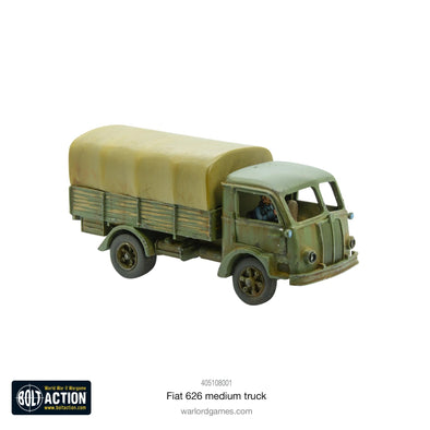 Bolt Action - Italy - Fiat 626 Medium Truck available at 401 Games Canada