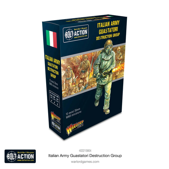 Bolt Action - Italy - Italian Army Guastatori Destruction Group available at 401 Games Canada