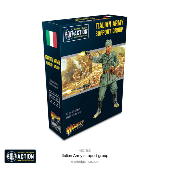 Bolt Action - Italy - Italian Army Support Group available at 401 Games Canada