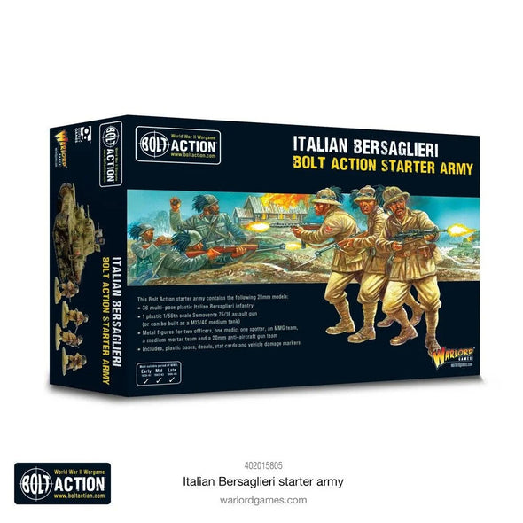 Bolt Action - Italy - Italian Bersaglieri Starter Army available at 401 Games Canada