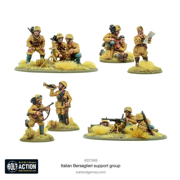 Bolt Action - Italy - Italian Bersaglieri Support Group available at 401 Games Canada