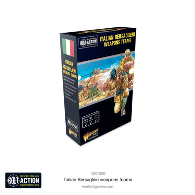 Bolt Action - Italy - Italian Bersaglieri Weapons Teams available at 401 Games Canada