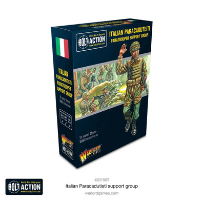 Bolt Action - Italy - Italian Paracadutisti Support Group available at 401 Games Canada