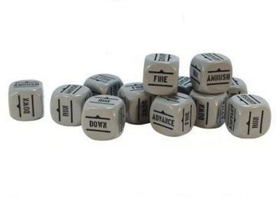 Bolt Action - Order Dice: Grey available at 401 Games Canada