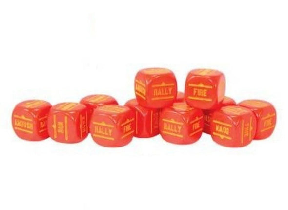 Bolt Action - Order Dice: Red available at 401 Games Canada