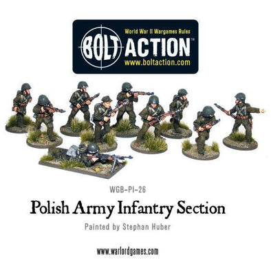 Bolt Action - Poland - Polish Army Infantry Section available at 401 Games Canada