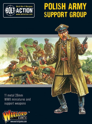 Bolt Action - Poland - Polish Army Support Group available at 401 Games Canada